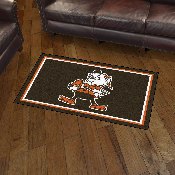 Cleveland Browns 3ft. x 5ft. Plush Area Rug, NFL Vintage, 32582