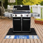 Detroit Lions Vinyl Grill Mat - 26in. x 42in., NFL Vintage, 32599