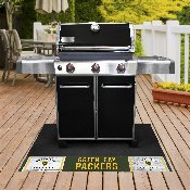 Green Bay Packers Vinyl Grill Mat - 26in. x 42in., NFL Vintage, 32604