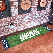 New York Giants Putting Green Mat - 1.5ft. x 6ft., NFL Vintage, 32640