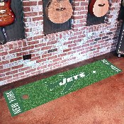 New York Jets Putting Green Mat - 1.5ft. x 6ft., NFL Vintage, 32645
