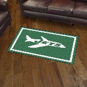 New York Jets 3ft. x 5ft. Plush Area Rug, NFL Vintage, 32647