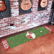 San Francisco 49ers Putting Green Mat - 1.5ft. x 6ft., NFL Vintage, 32665