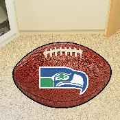 Seattle Seahawks Vintage Football Mat, 32668