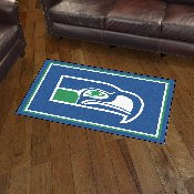 Seattle Seahawks Vintage 3x5 Rug, 32672