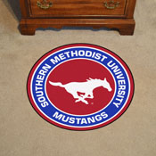 SMU Mustangs Roundel Rug - 27in. Diameter, 32700