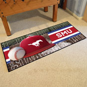 SMU Mustangs Baseball Runner Rug - 30in. x 72in., 32703