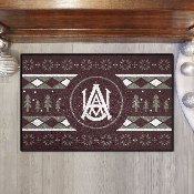 Alabama A&M Bulldogs Holiday Sweater Starter Mat Accent Rug - 19in. x 30in., 32716