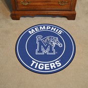 Memphis Tigers Roundel Rug - 27in. Diameter, 32746