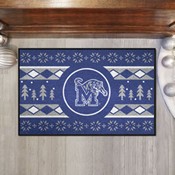 Memphis Tigers Holiday Sweater Starter Mat Accent Rug - 19in. x 30in., 32749