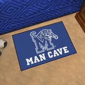 Memphis Tigers Man Cave Starter Mat Accent Rug - 19in. x 30in., 32751