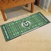 Colorado State Rams Field Runner Mat - 30in. x 72in., 32768