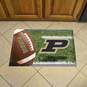 Purdue Rubber Scraper Door Mat, 32858