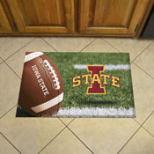 Iowa State Rubber Scraper Door Mat, 32860