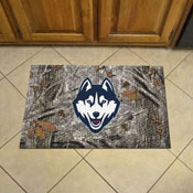 UConn Huskies Rubber Scraper Door Mat Camo, 32865