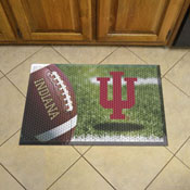 Indiana Hooisers Rubber Scraper Door Mat, 32870