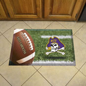 East Carolina Rubber Scraper Door Mat, 32876