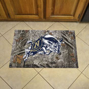 Naval Academy Rubber Scraper Camo Door Mat, 32890