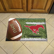 SMU Rubber Scraper Door Mat, 32891