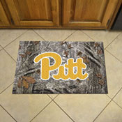 Pitt Panthers Rubber Scraper Door Mat Camo, 32896
