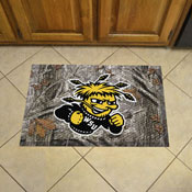 Wichita State Rubber Scraper Door Mat, 32898