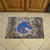 Boise State Broncos Rubber Scraper Door Mat Camo, 32900