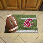 Washington State Rubber Scraper Door Mat, 32905