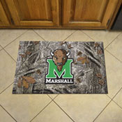 Marshall Thundering Herd Rubber Scraper Door Mat Camo, 32914
