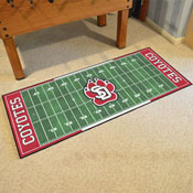 South Dakota Coyotes Field Runner Mat - 30in. x 72in., 32928