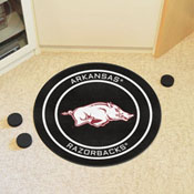 Arkansas Hockey Puck Rug - 27in. Diameter, 33148
