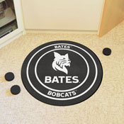 Bates College Bobcats Hockey Puck Rug - 27in. Diameter, 33150
