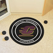 Central Michigan Hockey Puck Rug - 27in. Diameter, 33154