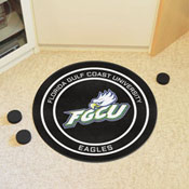 Florida Gulf Coast Hockey Puck Rug - 27in. Diameter, 33172