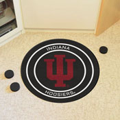 Indiana Hooisers Hockey Puck Rug - 27in. Diameter, 33180