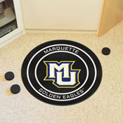 Marquette Hockey Puck Rug - 27in. Diameter, 33189