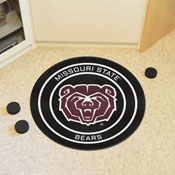 Missouri State Hockey Puck Rug - 27in. Diameter, 33193