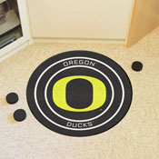 Oregon Ducks Hockey Puck Rug - 27in. Diameter, 33203