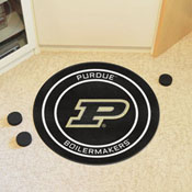 Purdue Hockey Puck Rug - 27in. Diameter, 33205