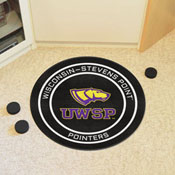 Wisconsin-Stevens Point Hockey Puck Rug - 27in. Diameter, 33230