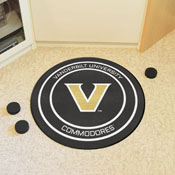 Vanderbilt Commodores Hockey Puck Rug - 27in. Diameter, 33232
