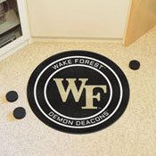 Wake Forest Hockey Puck Rug - 27in. Diameter, 33235