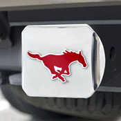 SMU Mustangs Hitch Cover - 3D Color Emblem, 33282