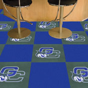 Georgia College Bobcats Team Carpet Tiles - 45 Sq Ft., 33309
