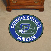 Georgia College Bobcats Roundel Rug - 27in. Diameter, 33313
