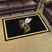 Montana State Billings Yellow Jackets 4ft. x 6ft. Plush Area Rug, 33341