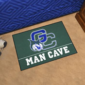 Georgia College Bobcats Man Cave Starter Mat Accent Rug - 19in. x 30in., 33351