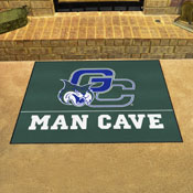 Georgia College Bobcats Man Cave All-Star Rug - 34 in. x 42.5 in., 33352