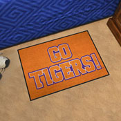 Clemson Starter Mat Accent Rug - 19in. x 30in. Slogan Design, 33399
