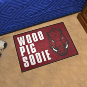 Arkansas Starter Mat Accent Rug - 19in. x 30in. Slogan Design, 33427