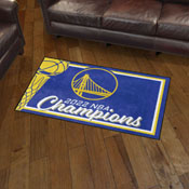 NBA - Golden State Warriors 2022 NBA Finals Champions 3x5 Rug, 33589